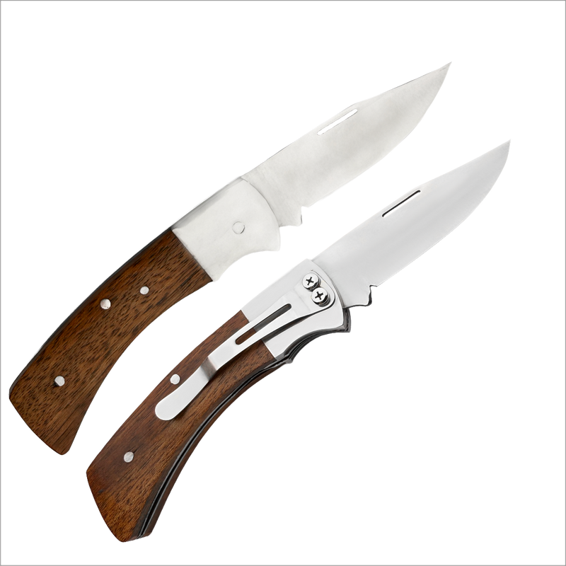 CANIVETE PONTA C/ CLIP MADEIRA